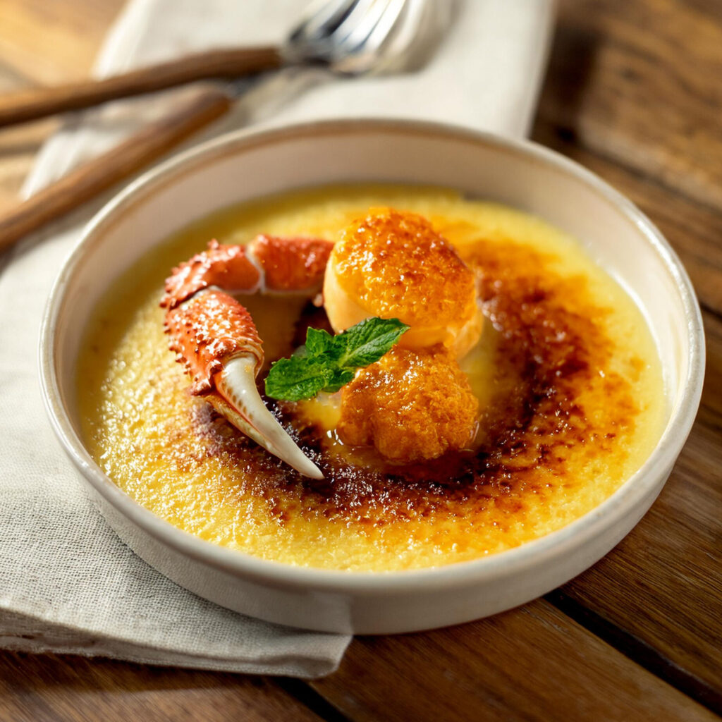 Crab Brulee Recipe